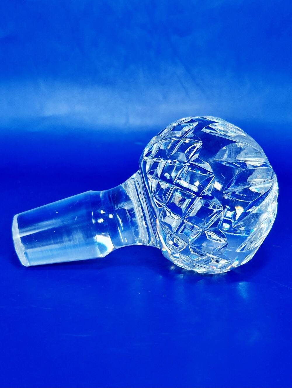 Replacement Waterford Crystal Lismore Decanter Stopper - Like New